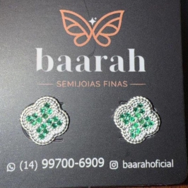 BRINCO INSP. VANCLEFF ZIRCÔNIAS ESMERALDAS