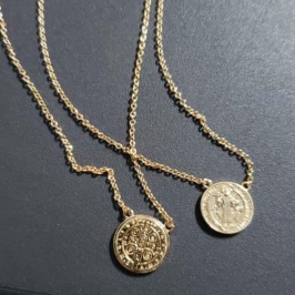 Colar Escapulário Elo Português São Bento