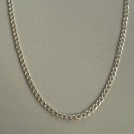 Colar Corrente Masculina 8/7 Elo grumet - 60cm