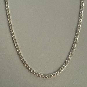 Colar Corrente Masculina 8/7 Elo grumet - 60cm