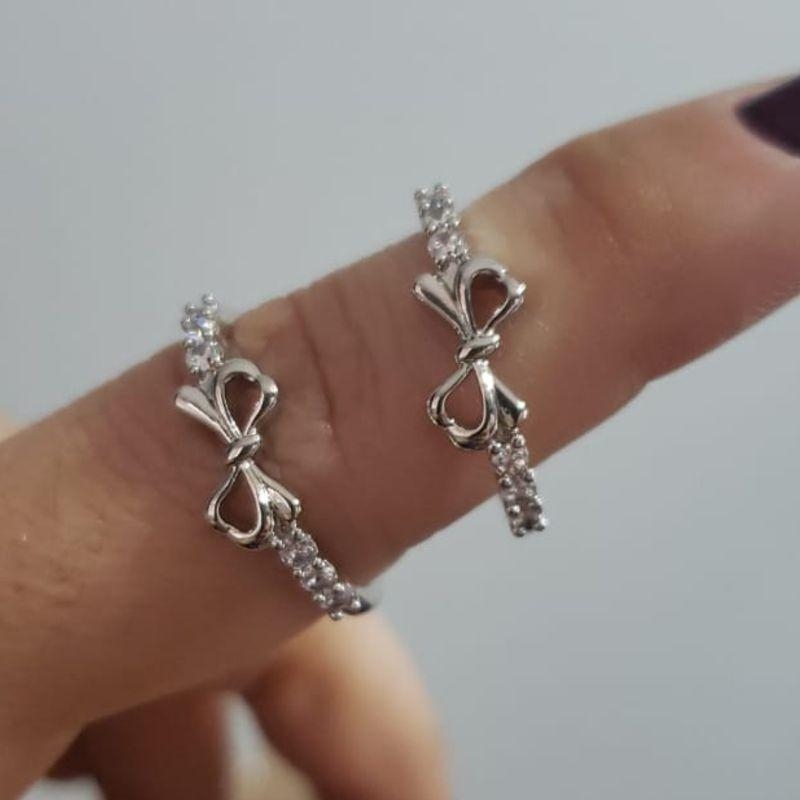 Anel Laço e Zircônias