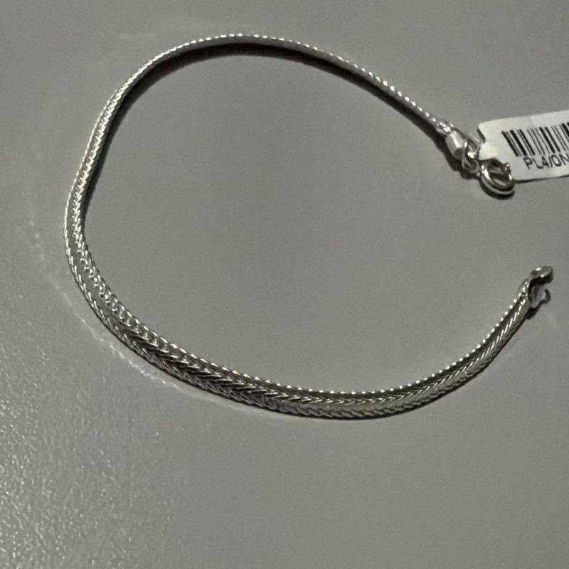 Pulseira Fita Trabalhada Fecho bóia