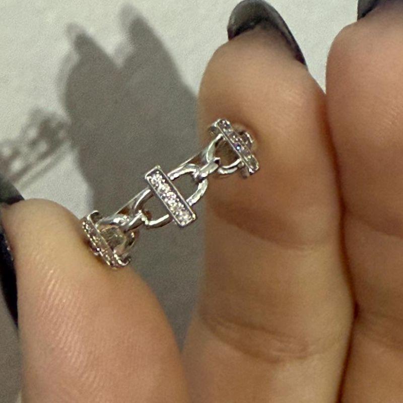 Anel Delicado Zircônias