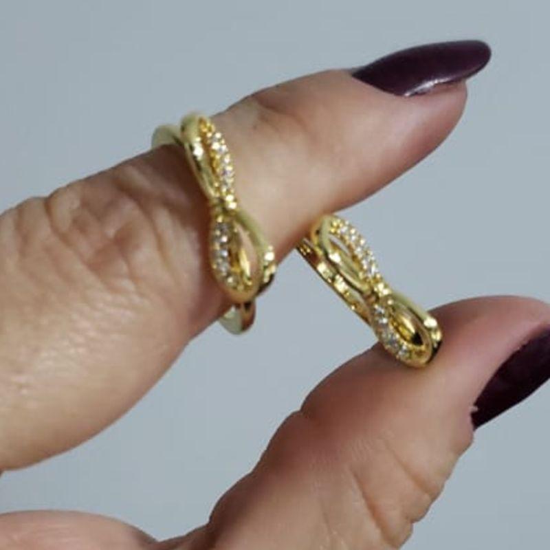 Anel Laço e Zircônias