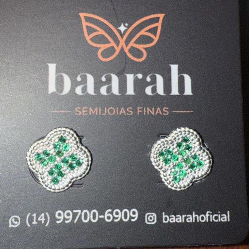 BRINCO INSP. VANCLEFF ZIRCÔNIAS ESMERALDAS