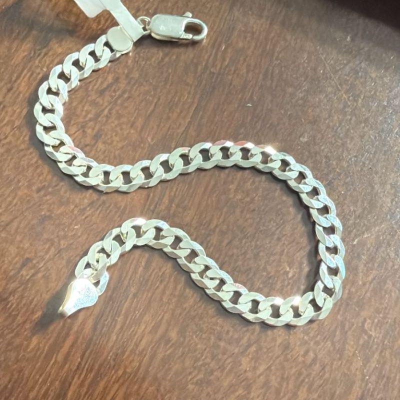 Pulseira Masculina Elo grumet 19,5cm